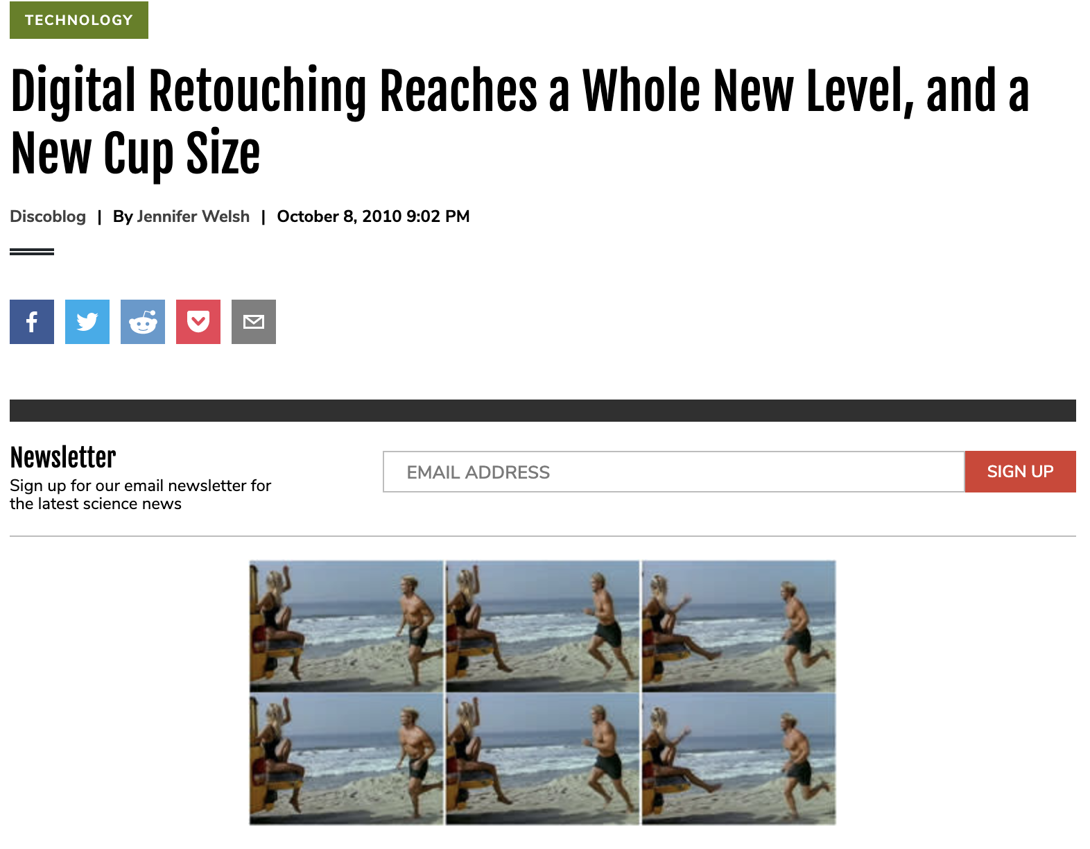 Digital Retouching Reaches a Whole New Level, and a New Cup Size